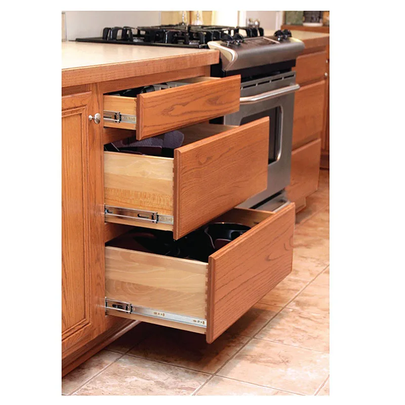 

1 Pair 12/14/16/18/20/22 Inch Drawer Orbit Slide Cabinet Cupboard Runners Furniture Drawers Ball Bearing Slides Buffer Dropshipp