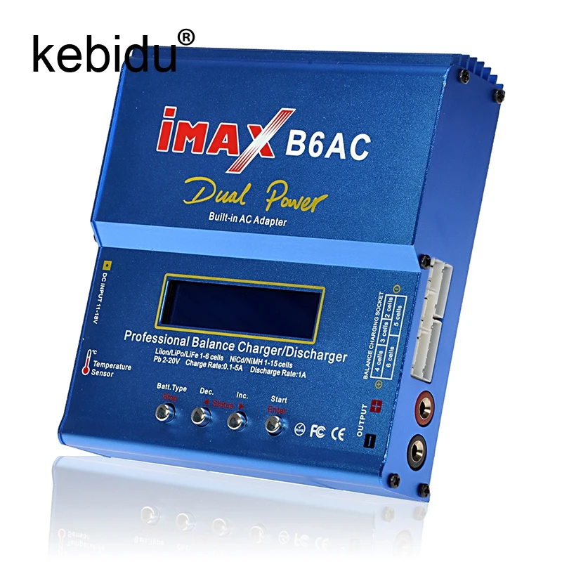 Высокая производительность зарядное устройство iMAX B6-AC B6AC двойной Мощность Lipo NiMH 3