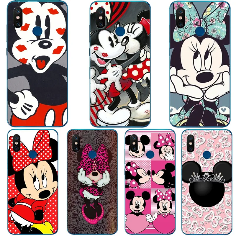 

Mickey Minnie Princess Silicone Soft Cover Case For Huawei P8 Lite 2017 P9 P10 Plus P20 Pro Mate 20 Mate 10 Lite P30 Lite P30Pro
