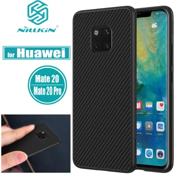 

Huawei Mate 20 Pro Case NILLKIN Synthetic Fiber Hard Carbon PP Plastic Back Cover For Huawei Mate 20 Pro Nilkin Cases Capa