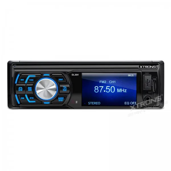

XTRONS 1 Din 3" HD Digital Screen In Dash Car Stereo Automotivo Video Audio MP3 USB SD Player 1 DIN FM Radio Retratil