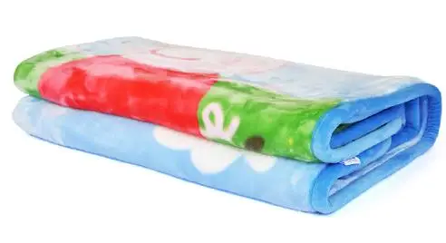 Оригинальная хлопковая подушка со Свинкой Пеппой и грязью+ одеяло, 140 см, одеяло+ 110 см, набор подушек, плюшевое одеяло, осень/зима, детская игрушка - Цвет: 01only blanket