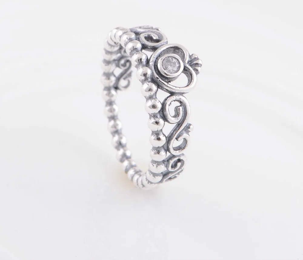 

NEW 100% Authentic 925 Sterling Silver Ring My Princess with Clear CZ Ring -Size US 6,7,8,9 RIP107