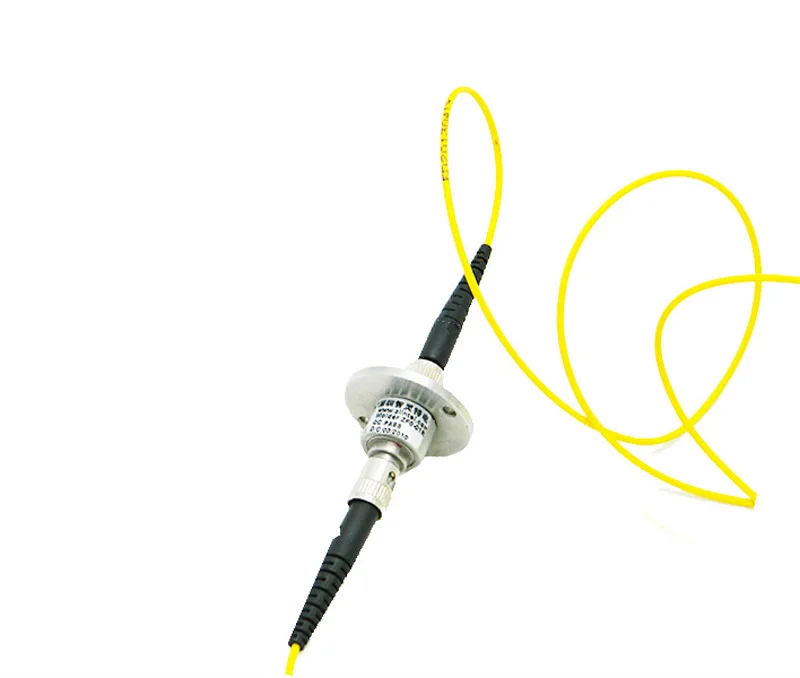 

1PC 1 Channel 5A PSR-F Micro Slip Ring OD 12mm Optical Fiber 360 Degree Rotary Joint Mini Collector Sliprings Capsule Connector