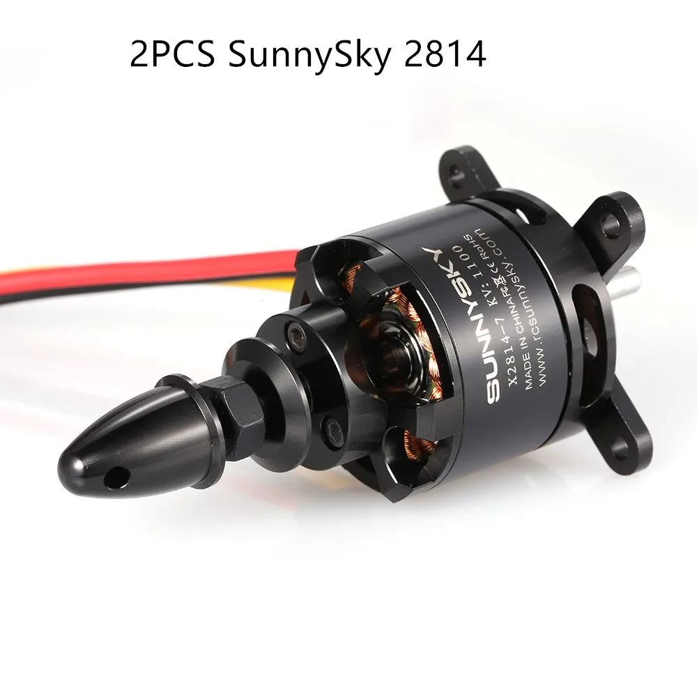 2 шт. 900KV SunnySky X2814 2814 3-5S бесщеточный двигатель для дрона с фиксированным крылом RC Мотор Believer БПЛА 1960 мм RC самолет вертолет