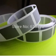 45 долларов США/3000 шт. 16 мм* 18 мм серебряные царапины этикетки