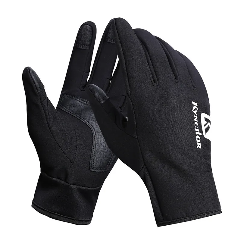 

Men Women Winter Keep Warm Cycling Gloves Outdoor Windproof MTB Bike Motorcycle Gloves Ski Full Finger Gloves S-XL #F30NT07