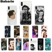 Babaite певец Гарри стили одно направление пользовательские фото мягкий чехол для телефона для iPhone X XS MAX 6 6S 7 7plus 8 8Plus 5 5S XR
