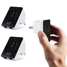 Nueva Alta Calidad 802.11N Wifi Repetidor AP Wireless-n 300 Mbps Range Extender Booster Amplificador de Señal wifi de LA UE