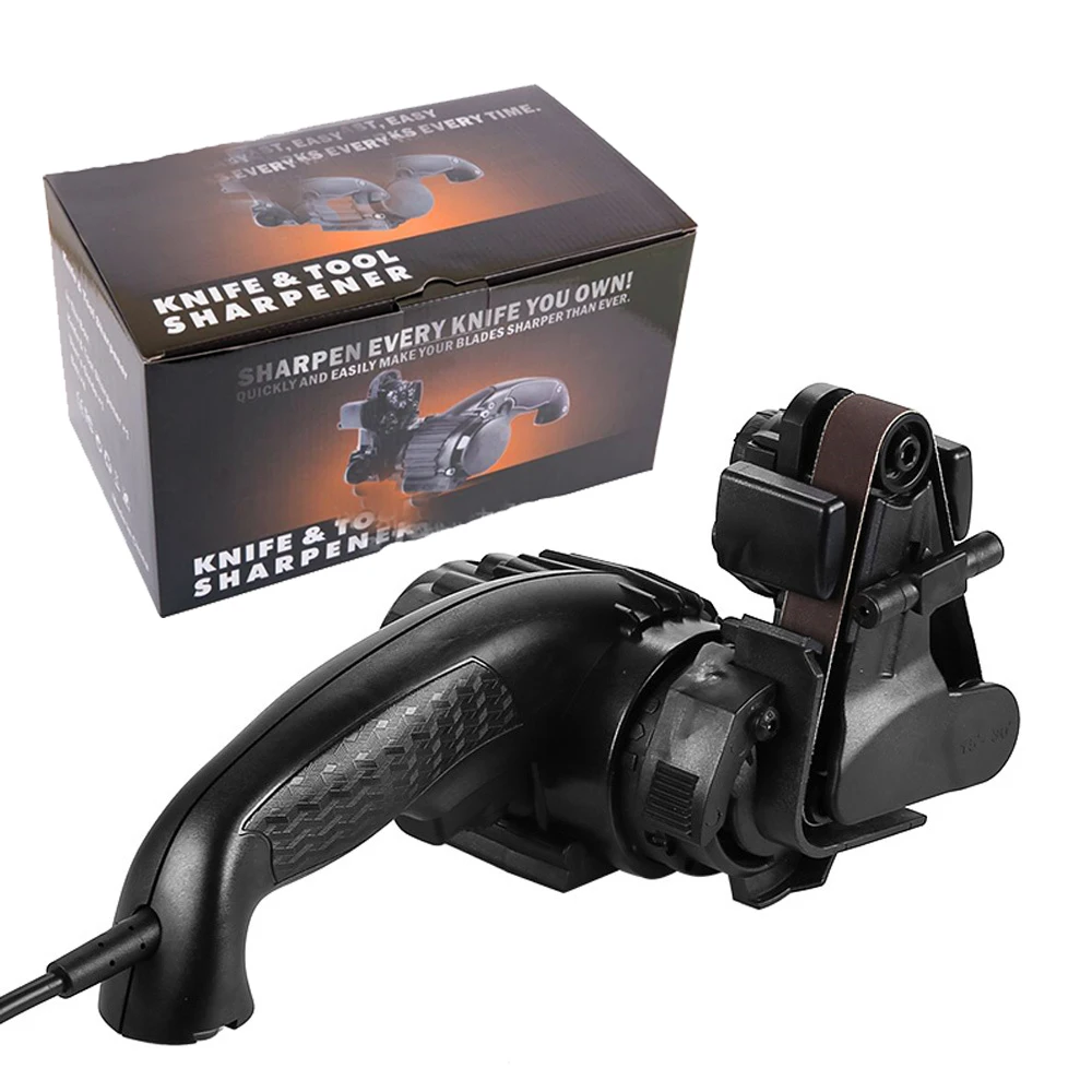 Electric Knife Sharpener Knife & Tool Sharpener sand belt machine scissors axe sharpening machine Sharpening system Grinding Electric Knife Sharpener Knife & Tool Sharpener sand belt machine scissors axe sharpening machine Sharpening system Grinding