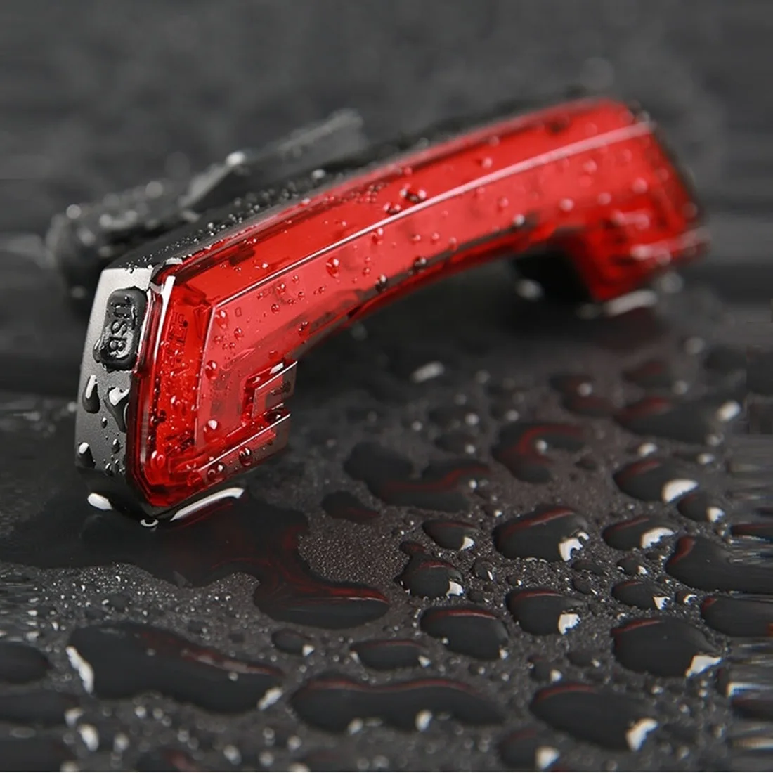 Perfect RC Smart USB Rechargeable Bicycle Tail Light Bike Rear Light Bike Horn with Turn Signal Light 2019 Cycling Accessories 5