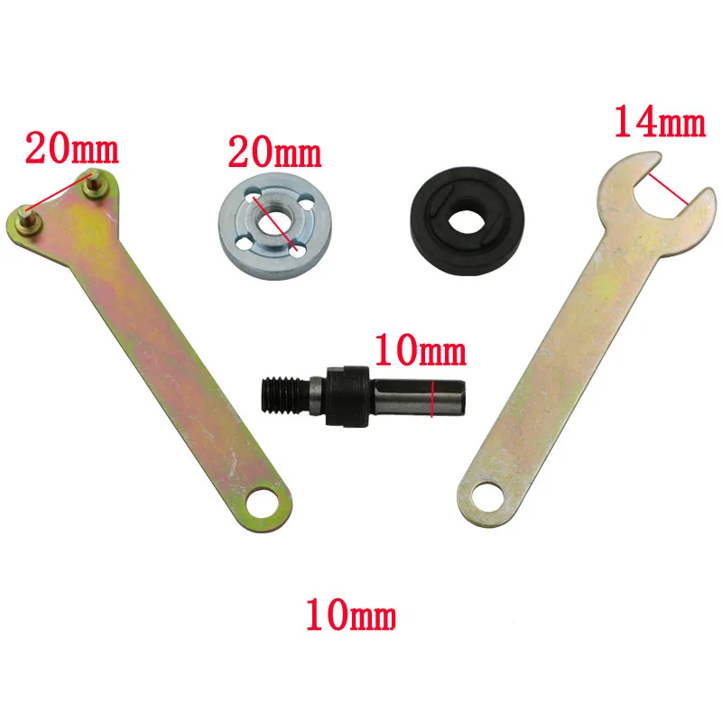 5pcs in 1 Set Accessories for Function Tools Electric Drill Change to Angle Grinder Cutter Free shipping | Инструменты