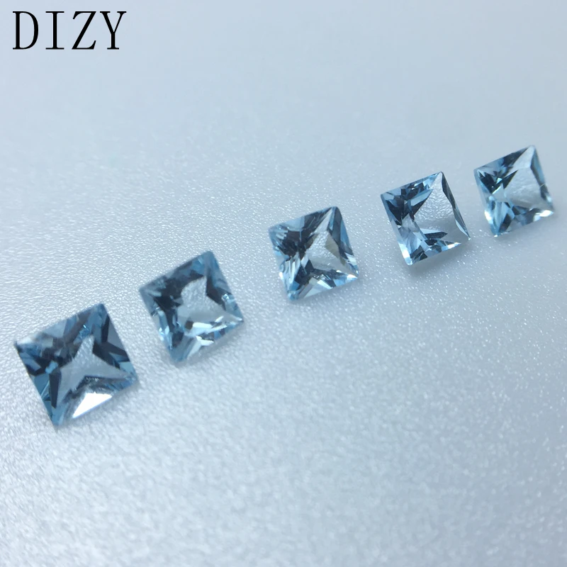 AE-Sky blue topaz SQP5x5-3