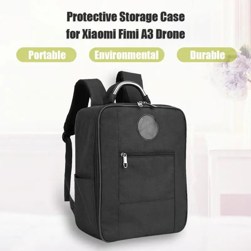 Portable Nylon Drone Bag for Fimi A3 Drone Carrying Bag Waterproof Protective Storage Case for Xiaomi Fimi A3 Drone Accessories Portable Nylon Drone Bag for Fimi A3 Drone Carrying Bag Waterproof Protective Storage Case for Xiaomi Fimi A3 Drone Accessories