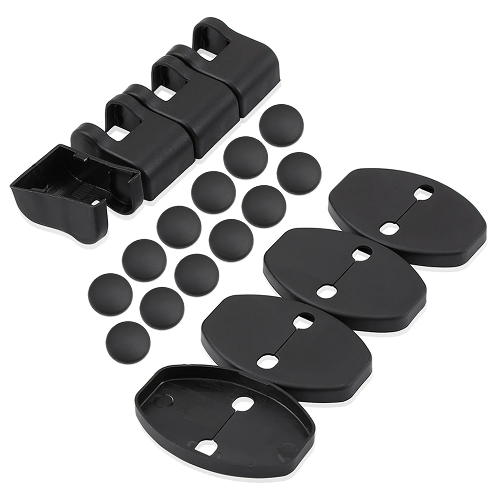 

20Pcs/Set Door Lock Protective Cover For Volkswagen Passat B6 Golf Jetta Tiguan Beetle Scirocco Polo For Skoda Octavia A7 Fabia