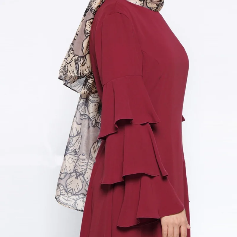Нарядное платье в арабском стиле ислам Дубаи мусульманское марокканское платье-кафтан на Ближнем Востоке, сабайя, Сращивание, пакистанское одеяние мусульмане, Longue