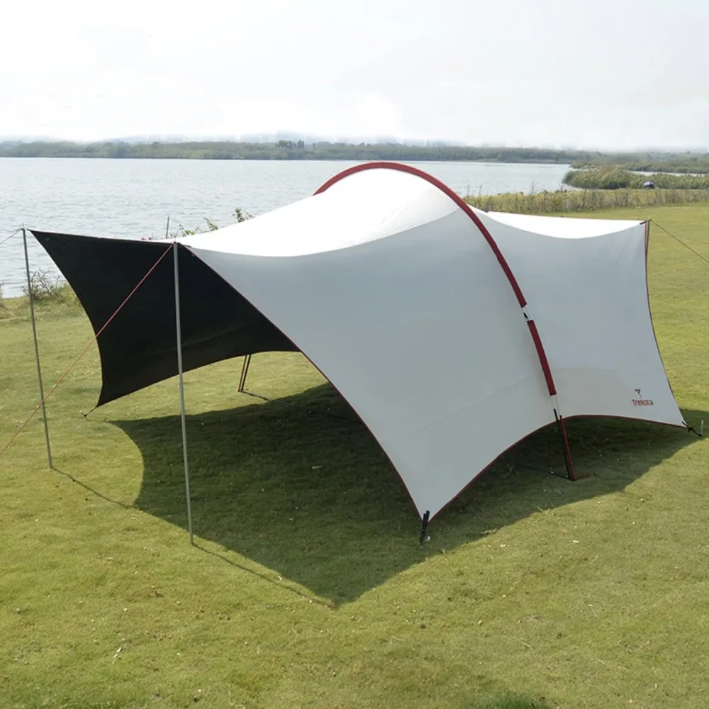 8-12 شخص الشمس المأوى للماء المظلة مظلة خيمة للشاطئ الظل قماش القنب العريشة متطفل على الفن العريشة السفر القيادة بارك الرحلات خيمة