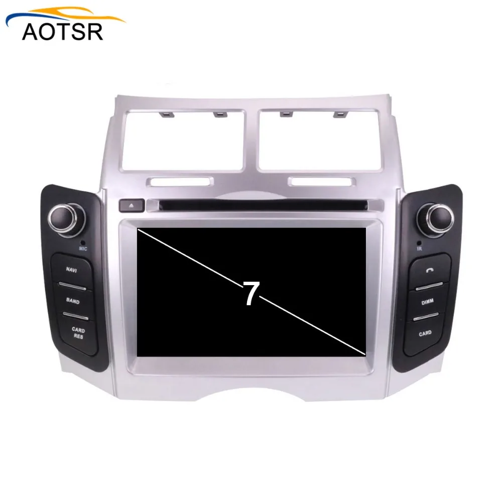 Cheap Android 8.1 Car DVD multimedia Player For Toyota Yaris 2005 2006 2007 2008 2009 2010 2011 car radio stereo with gps navigation 3