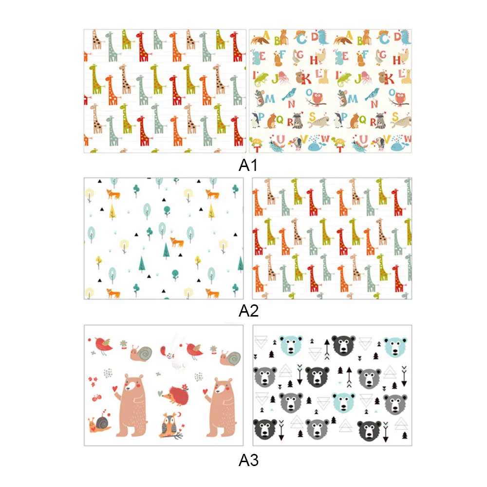 Детские XPE Мультяшные игровые коврики складные детские Коврик развивающий матрас антискользящее одеяло гостиная детское игровое одеяло