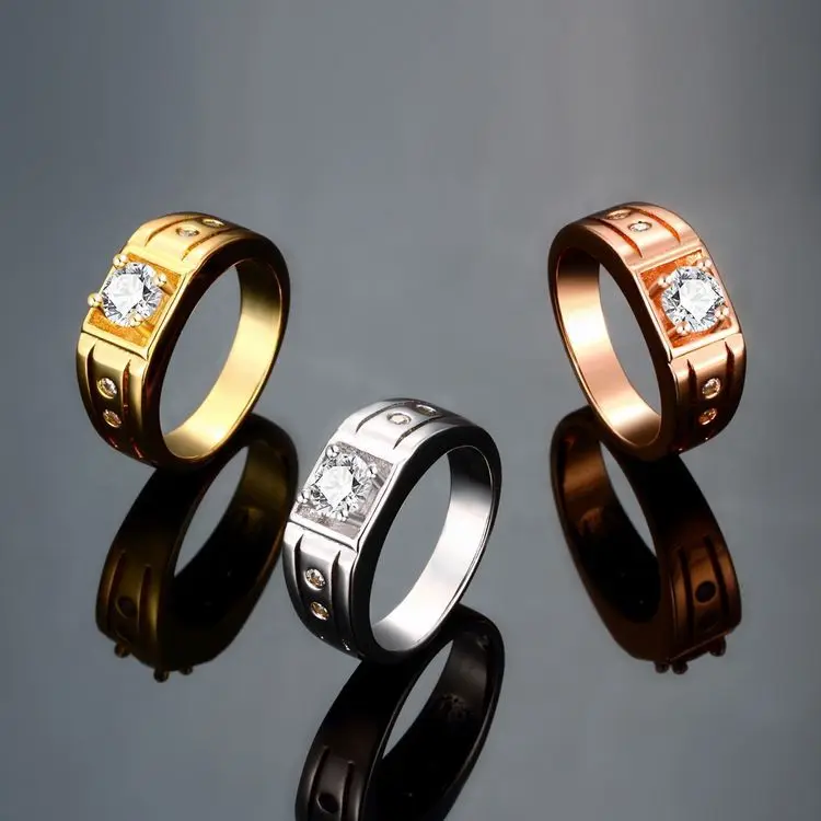 2015New Stainless Steel Wedding Ring For Men And Women His And Her