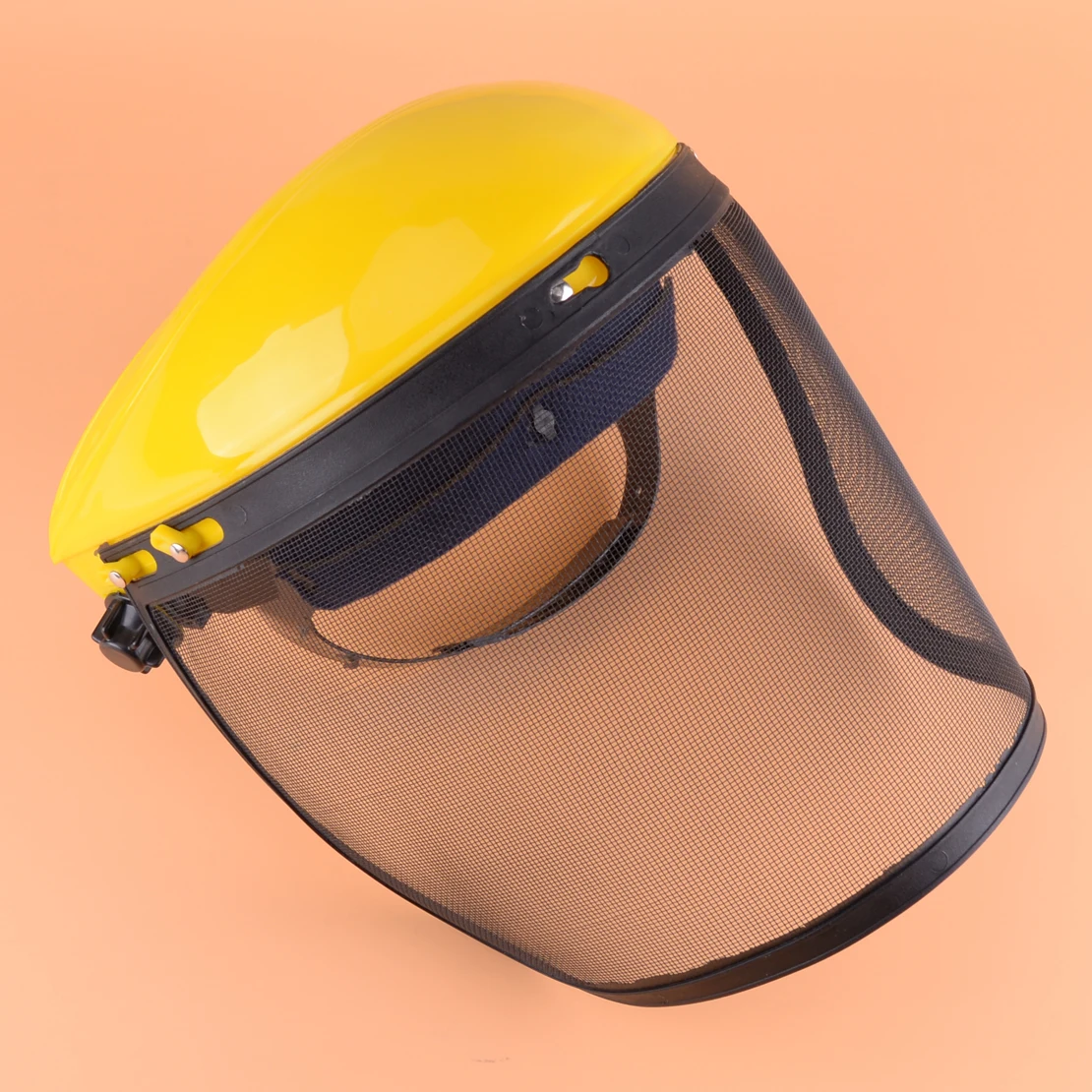 LETAOSK Wire Mesh Safety Helmet Face Shield with Visor Combo Mask for