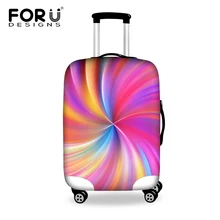 FORUDESIGNS/ дизайн, водонепроницаемый чехол от пыли и дождя, аксессуары для путешествий 18-30 дюймов, чехол для костюма, чехол для багажника, Чехол для багажа