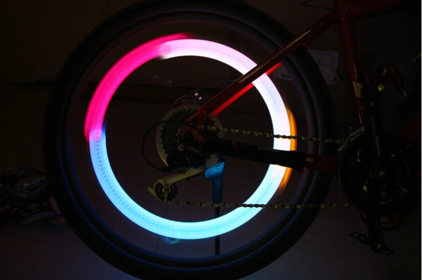Flash Deal bike light with battery mountain road bike bicycle lights LEDS Tyre Tire Valve Caps Wheel spokes LED Light BL2101 4