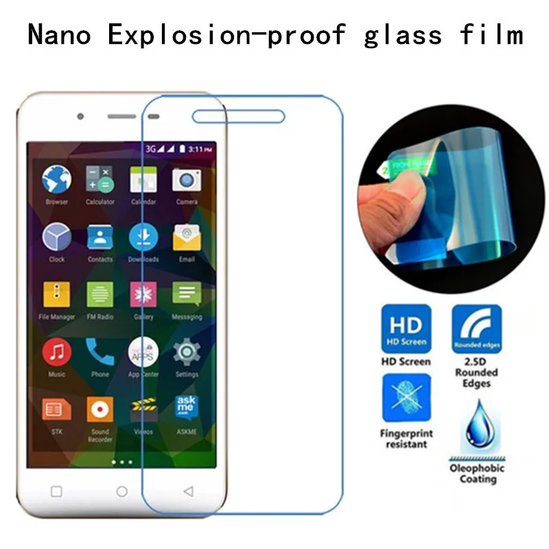 

[ Not Glass ] Nano explosion-proof Film for Micromax Canvas Juice 3 Q392/Xpress 2 E313/ Spark Q380 Screen Protector Q 392 380