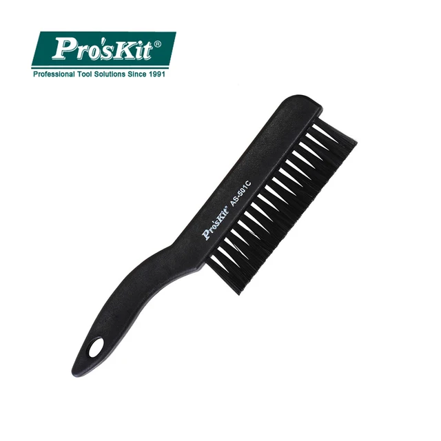 Cheap High-Quality Pro'sKit AS-501C Anti-static Brush (140mm) For Computer Electronic Component Repair Thoroughly Cleaning Brush Cheap High-Quality Pro'sKit AS-501C Anti-static Brush (140mm) For Computer Electronic Component Repair Thoroughly Cleaning Brush