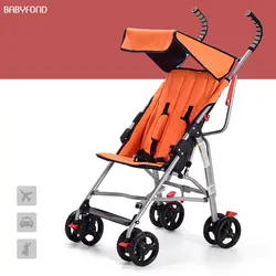 Мини портативный детская коляска Путешествия Зонт для детской коляски bb Свет автомобиля складной каретки