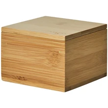 Exquisite Bamboo Office Storage Box With Lid Key Pen Makeup Cosmetic Lipstick Sundries Drawer Desktop Articles Organizer