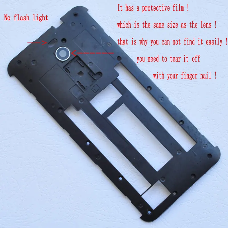 

ZUCZUG New Plastic Middle Frame For Asus Zenfone 2 ZE551ML ZE550ML Housing Chassis Backplate Holder ZE551ML Replacement Part