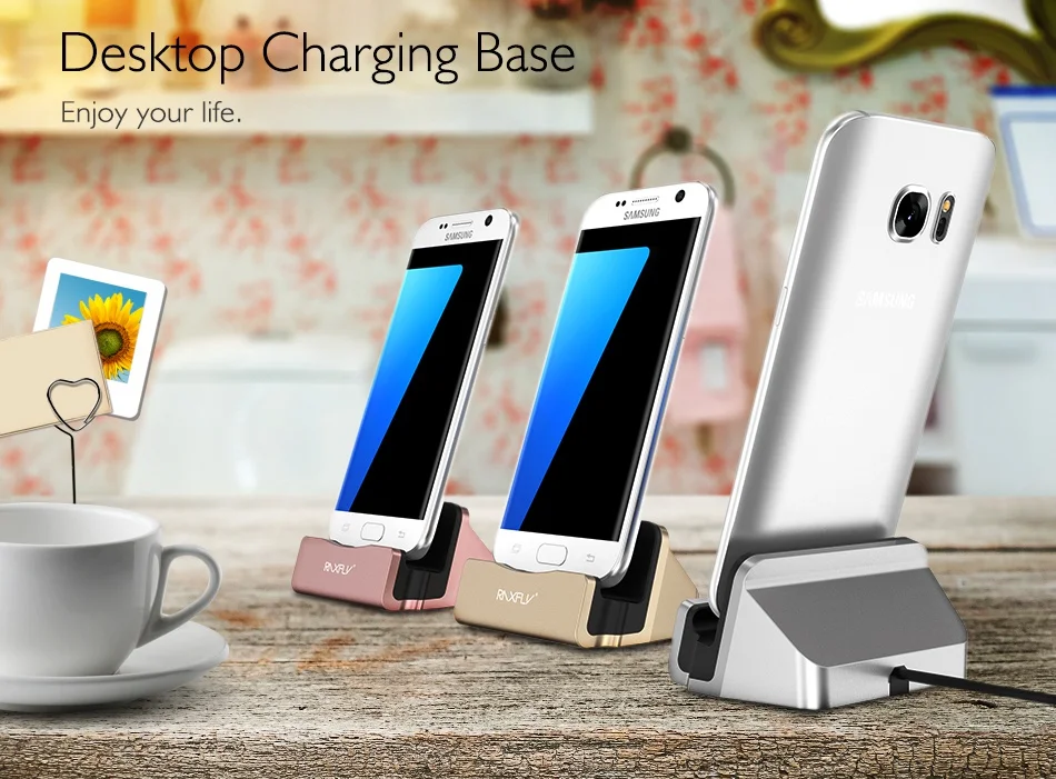 Micro USB Charger Station Dock Mount For Samsung S6 S7 Edge Xiaomi Huawei Android  (1)