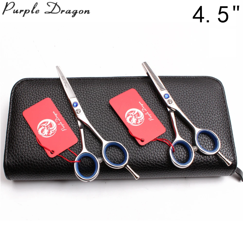 Professional Grooming Scissors 4.5" Stainless Dog Scissors Animal Straight Cats Thinning Shears Pet Z1117