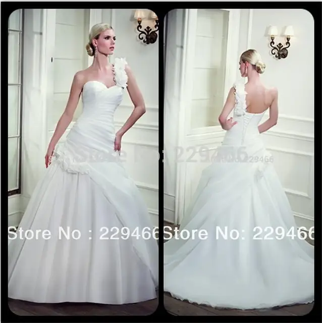 Embellished Organza Wedding Dress
