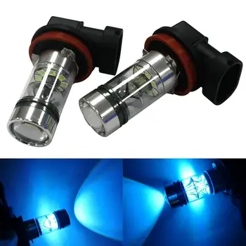 

HOT SALE Car styling 2X H8 H11 100W 20LED 2323 Fog Driving Light Bulbs just for you Vicky