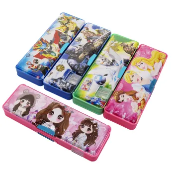 

Upgrade Creative Comes Pencil Sharpener Pencil Case Pupil School Supplies Multifunction Korean Fashion Cartoo Pencil Case