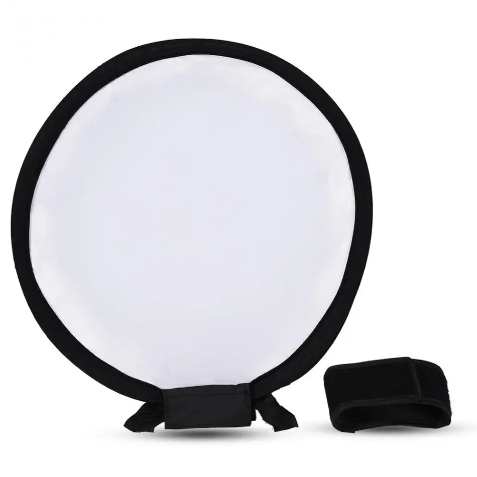 

30cm Mini Portable Round Beauty Dish Speedlite Flash Diffuser Softbox