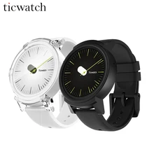 Лучшие Оригинальный Ticwatch E смарт-часы Android Wear 2,0 MT2601 двухъядерный gps Smartwatch IP67 Водонепроницаемость с микрофоном/Динамик кремния