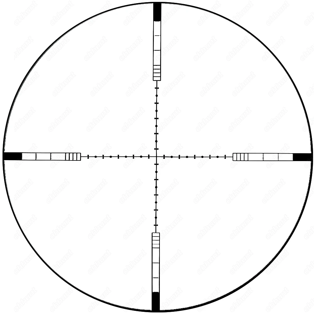 Ohhunt 5-20X50 AOIR охотничья оптика Riflescopes половина Mil точка R/G/B с подсветкой сетка турели замок сброс полный размер прицел