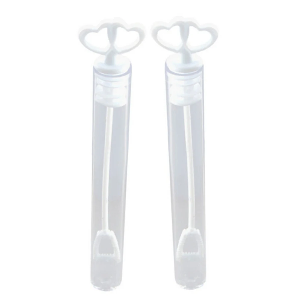 4Pcs/Lot Empty Bubble Soap Bottles Bubbles Maker Kids Outdoor Fun Bubble Blowing Toy Wedding Birthday Party Decoration White