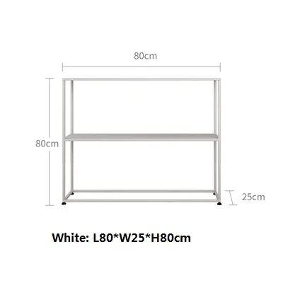 Скандинавский минималистичный крыльцо кованая железная полка для чая спальня для хранения в полу полка гостиная диван задняя разделительная полка - Color: Gray