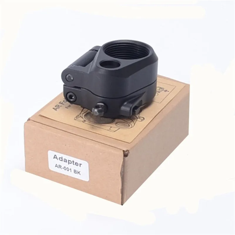 

Tactical AR Folding Stock Adapter Airsoft Hunting Accessory For M16/M4 SR25 Series GBB(AEG)