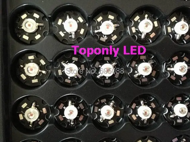 Светодиодная лампа с радиатором 1000 нм 3 Вт|led 3w heatsink|chips led lightschip |