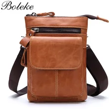 Брендовая мужская поясная сумка-пояс из натуральной кожи с масляным воском, Мужская поясная петля на бедрах, Повседневная сумка для телефона, поясная сумка для мужчин 8123