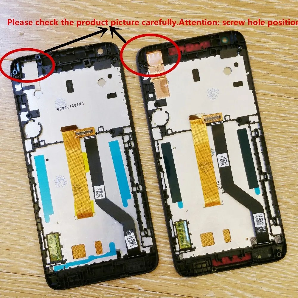 Prix pour Blanc/noir/bleu Une seule carte Double sim carte LCD Affichage Écran Tactile Digitizer + Cadre Pour HTC desire 626 626G 626 W Prix pour Blanc/noir/bleu Une seule carte Double sim carte LCD Affichage Écran Tactile Digitizer + Cadre Pour HTC desire 626 626G 626 W