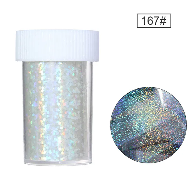 1 Roll Laser Nail Sticker Holographic Foils Paper Starry Stripe Nail Decals Tips Transfer Nail Art Sticker Decoration - Цвет: Pattern 167