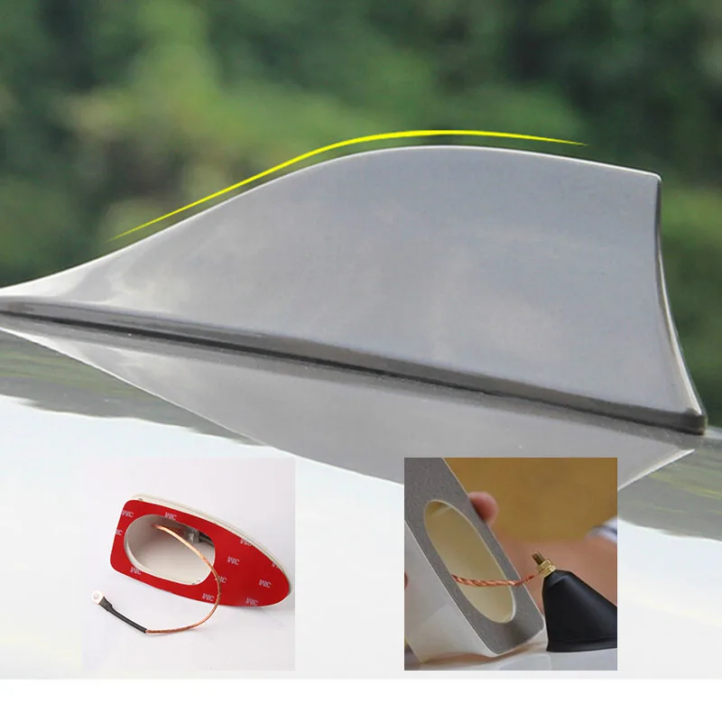 Car modified dedicated radio antenna FM signal shark fin antenna For