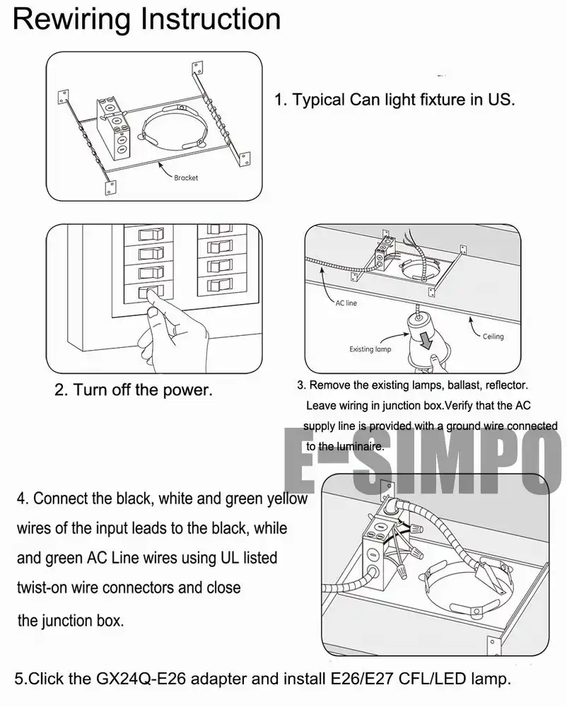4 Pin Cfl Wiring Diagram For Your Needs