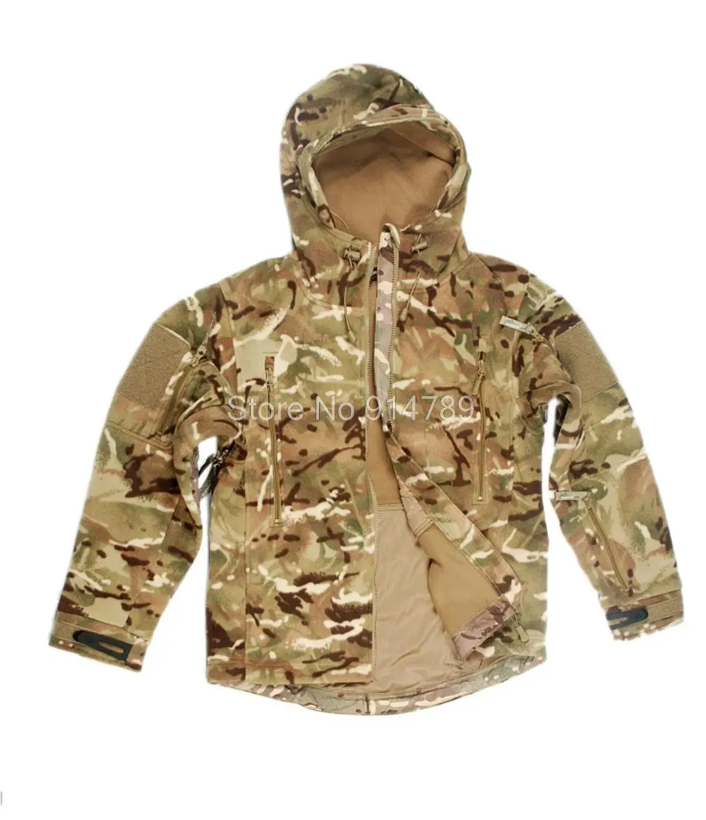 TACTICAL PAINTBALL HEAVY FLEECE JACKET MTP CAMO IN SIZES 34164